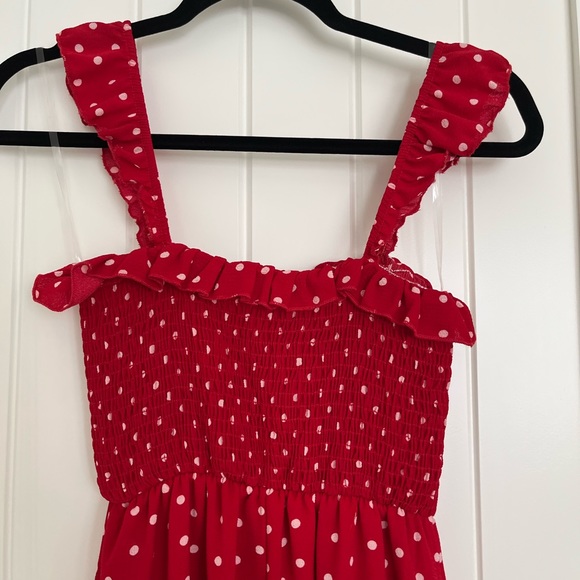 NWOT ModCloth XS peach love California dress - Picture 3 of 5